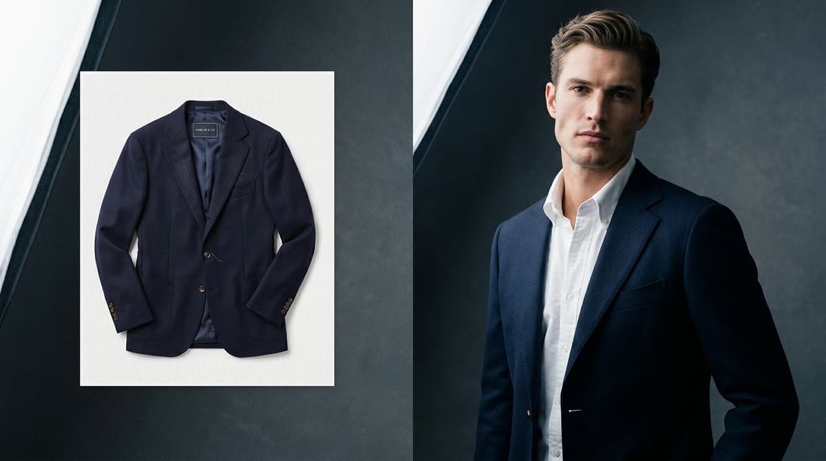 AI fashion product photography by Flyshot