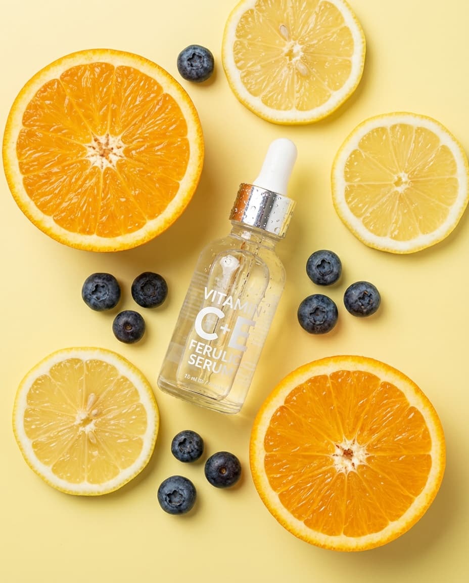 Beauty product photography example