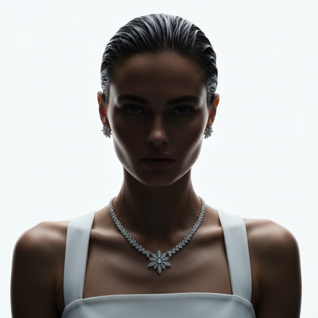 Jewelry product photography example