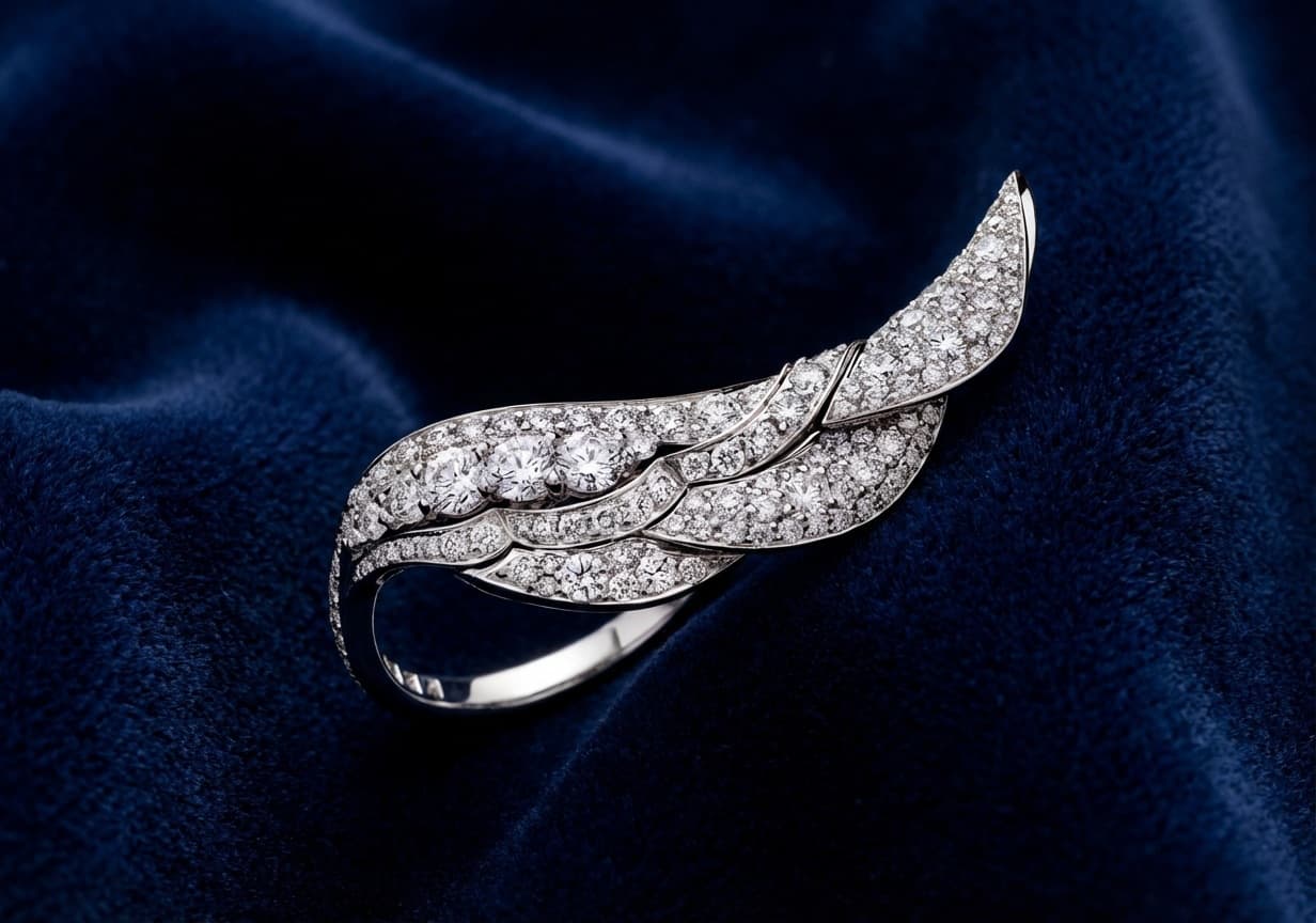 Jewelry product photography example