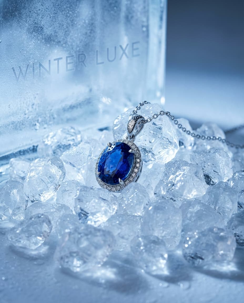 Jewelry product photography example